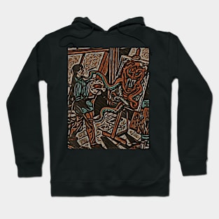 painting artist Hoodie